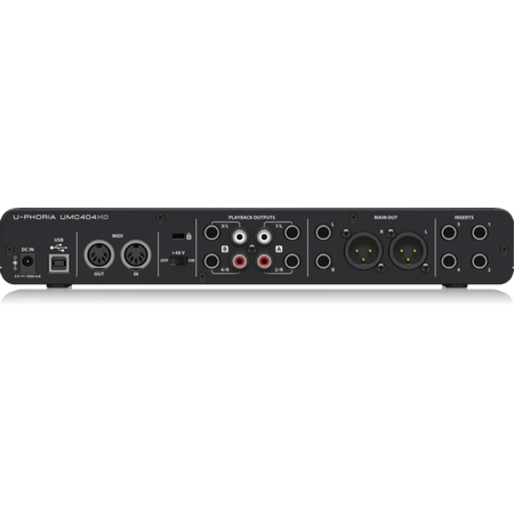 Behringer UMC404HD - U-Phoria 4x4 USB Audio/MIDI Interface